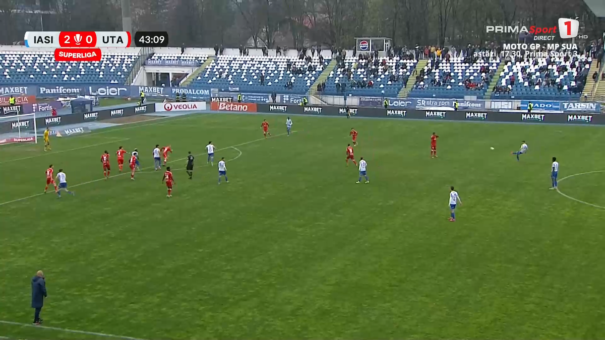 Gafă imensă în Poli Iași - UTA » Lui Mircea Rednic nu i-a venit să creadă