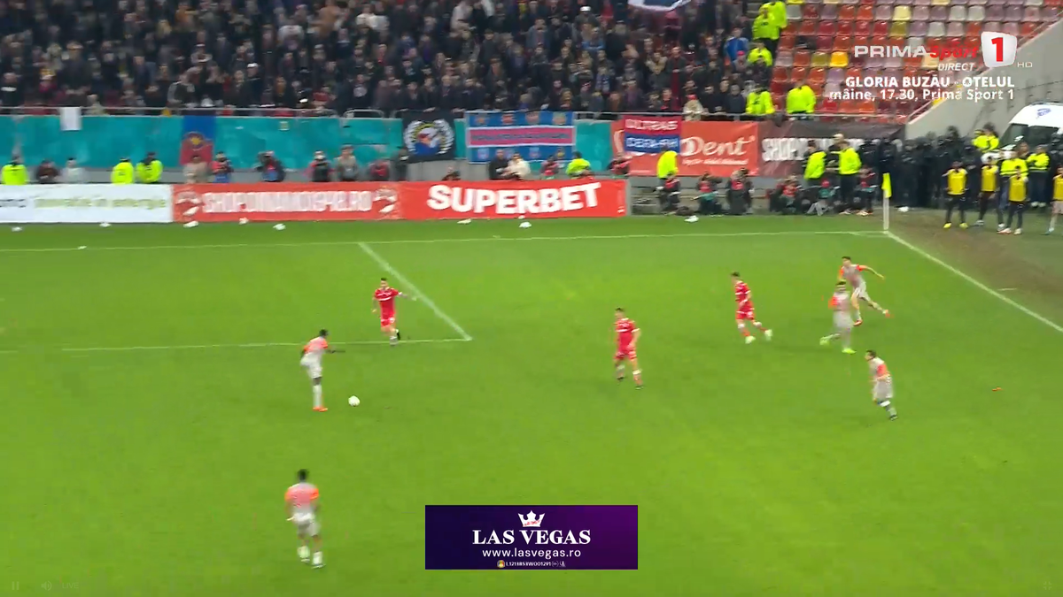 Golul lui Alhassan în Dinamo - FCSB