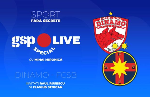 Dinamo - FCSB » „Câinii” nu și-au mai învins rivala de patru ani! Raul Rusescu și Flavius Stoican, invitați la GSP Live Special