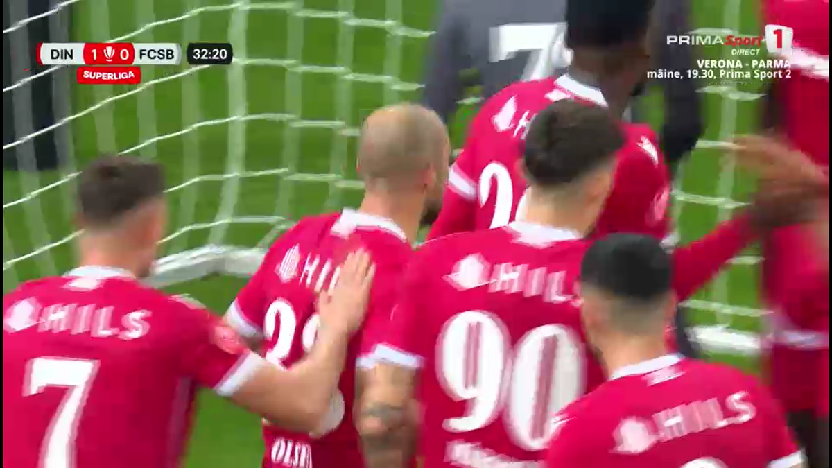 Fază controversată în Dinamo - FCSB