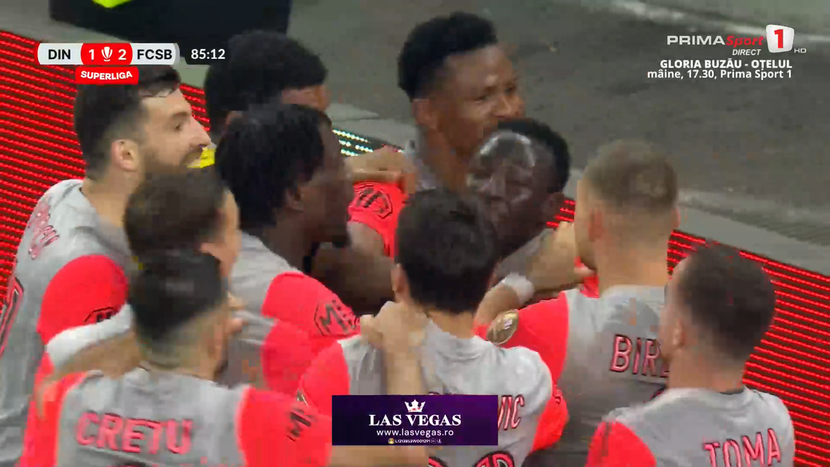 Golul lui Alhassan în Dinamo - FCSB