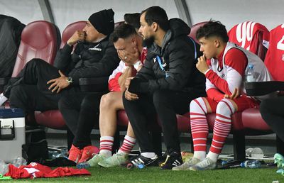 Dinamo a făcut implozie în 10 minute cu FCSB » Dărâmat, Politic a izbucnit în lacrimi pe margine