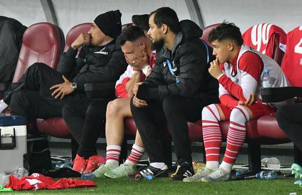 Dinamo a făcut implozie în 10 minute cu FCSB » Dărâmat, Politic a izbucnit în lacrimi pe margine