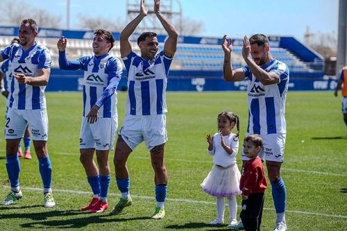 Florin Andone, primul din dreapta/ foto: X @Atletico Baleares
