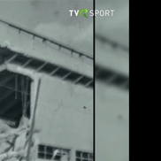 Stadionul Giulești și Gara de Nord au fost bombardate în 1944. FOTO: captură TVR Sport