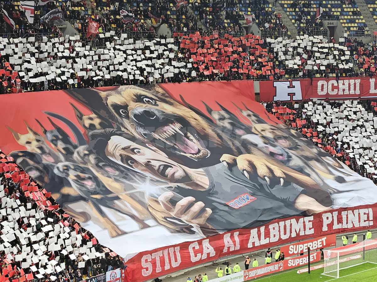 Scenografiile de la Dinamo - FCSB