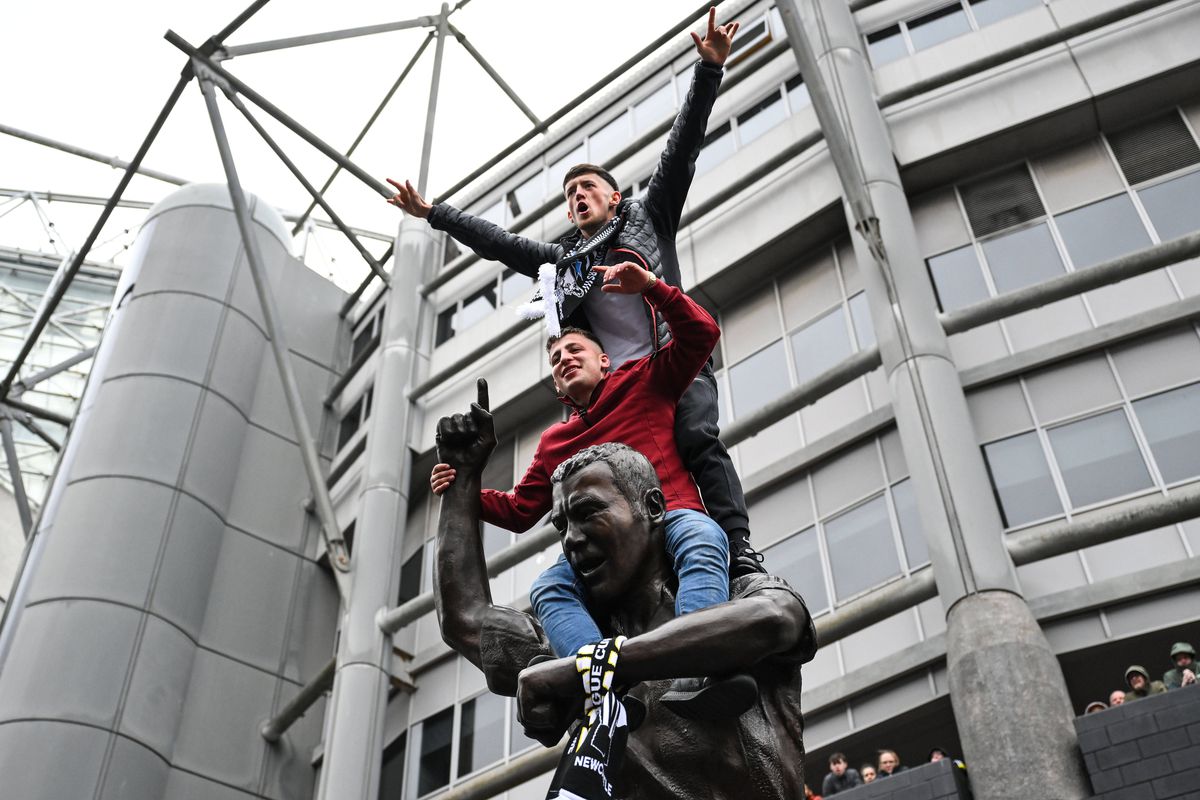 Suporterii lui Newcastle au sărbătorit triumful din Cupa Ligii Angliei