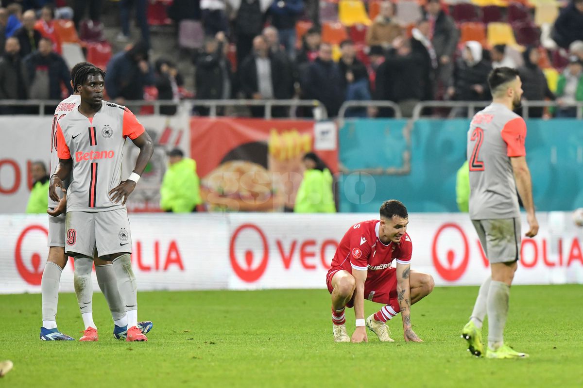 Imagini spectaculoase de la finalul derby-ului Dinamo - FCSB