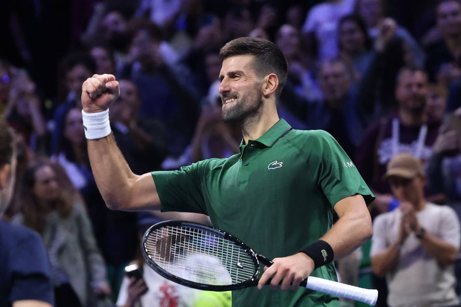 Novak Djokovic după victoria din sferturi de finală la Atena FOTO Imago Images Nuno Borges, favorit patru la Țiriac Open: „I-am admirat pe Federer și Nadal, dar mă regăsesc mai mult în Djokovic”