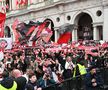 Imagini de senzație! Au promovat în Serie B după 26 de ani și au scos 30.000 de oameni în stradă
