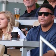 Celina Locks și Ronaldo, în tribune la finala de la Miami / FOTO: Imago