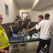 Porto - Sporting, meci handbal, incident înainte de meci / sursa foto: abola.pt