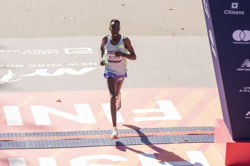 Albert Korir, câștigătorul Maratonului din New York în 2021, a fost suspendat pe 5 ani pentru dopaj/Foto: Imago Images