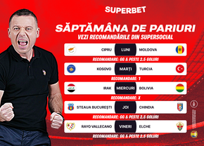 Săptămâna de pariuri a început în SuperSocial