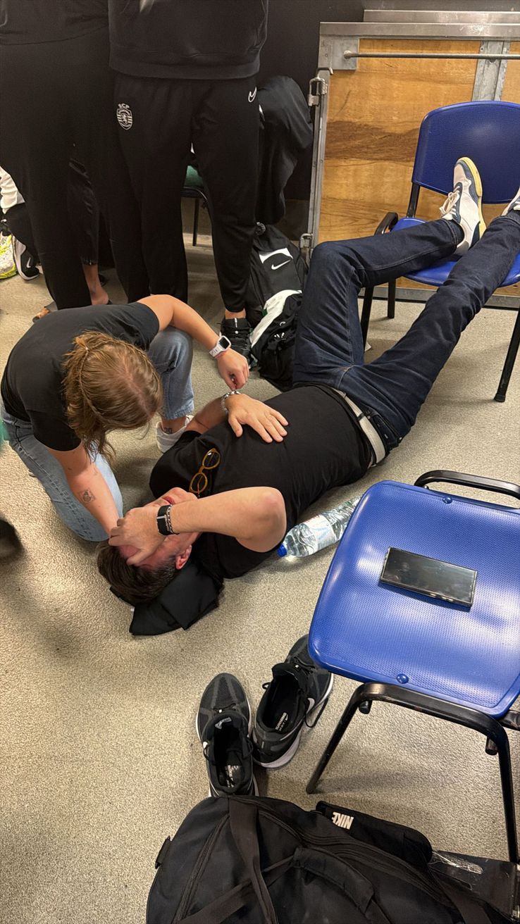 Porto - Sporting, meci handbal, incident înainte de meci / sursa foto: abola.pt