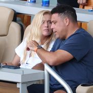 Celina Locks și Ronaldo, în tribune la finala de la Miami / FOTO: Imago