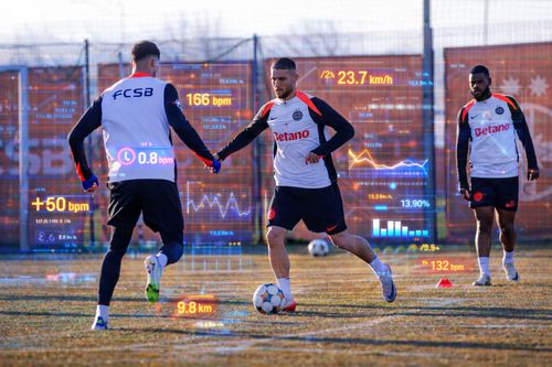 Măcar în perioada cu Thomas Neubert preparator fizic, FCSB a apelat la inteligența artificială
