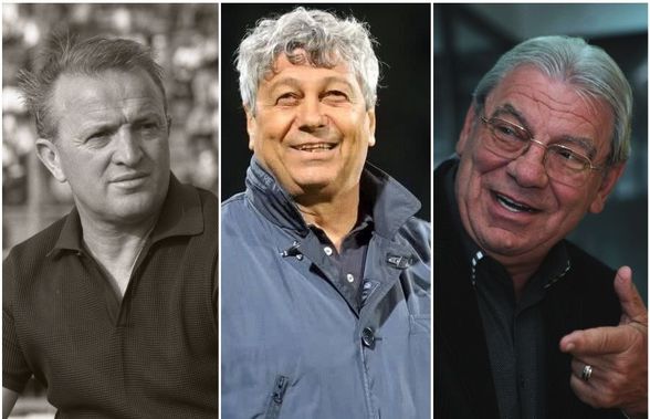 Ștefan Kovacs, Emeric Ienei și Mircea Lucescu, incluși de Four Four Two în Top 100 cei mai buni antrenori din istorie! Cum arată Top 10