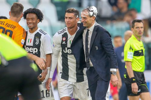 Cristiano Ronaldo și Allegri au mai lucrat împreună, însă nu e sigur că o vor mai face din nou // Foto: Getty Images