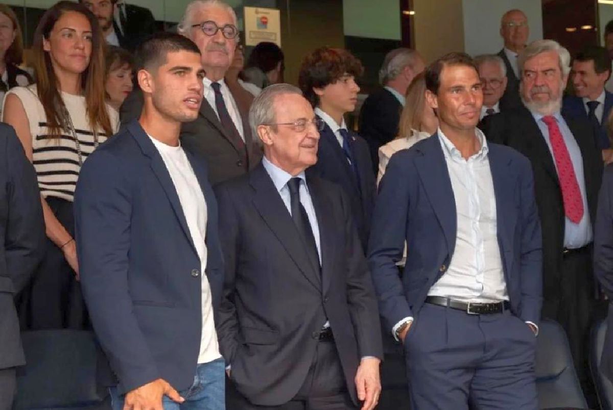Toate camerele au mers pe Rafael Nadal, după ce Bellingham i-a dat lovitura decisivă Barcelonei » Imagini spectaculoase surprinse în loja de pe „Bernabeu”