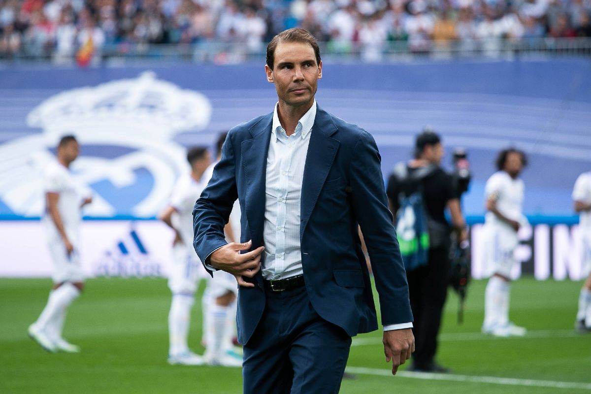 Toate camerele au mers pe Rafael Nadal, după ce Bellingham i-a dat lovitura decisivă Barcelonei » Imagini spectaculoase surprinse în loja de pe „Bernabeu”