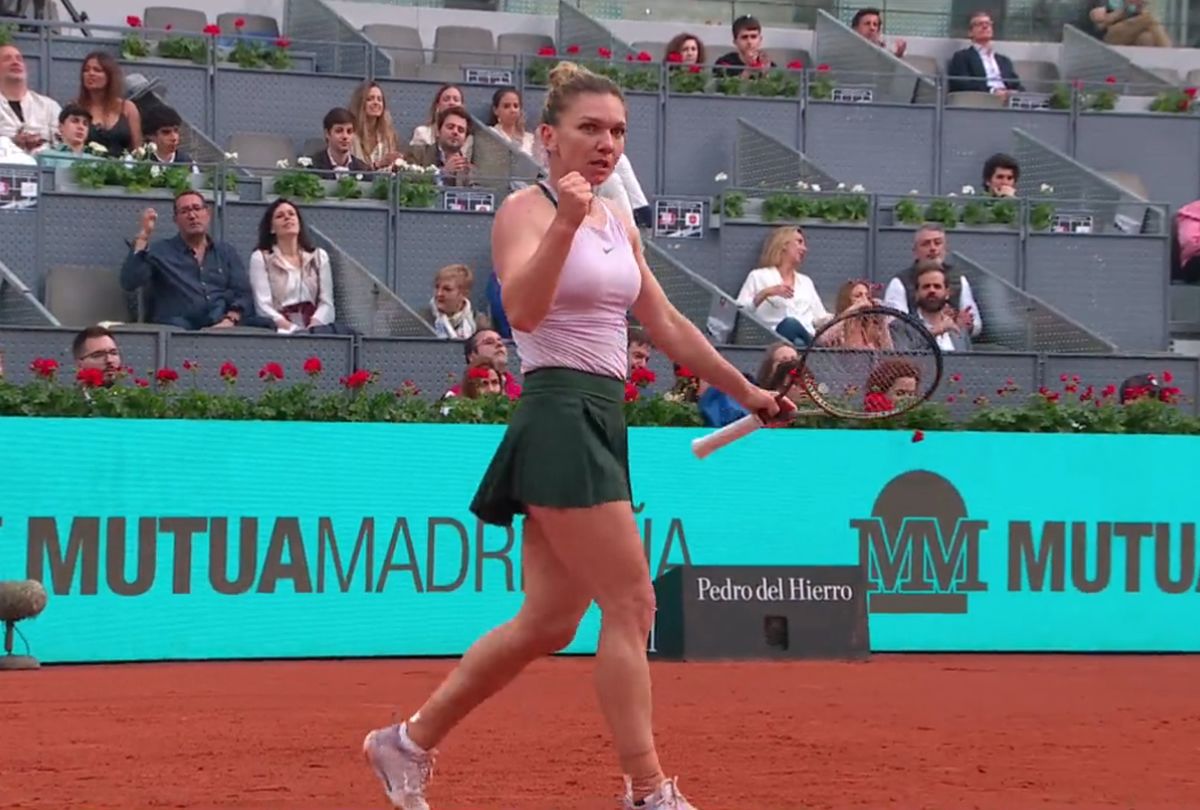 Lovitură uluitoare reușită de Halep în meciul cu Badosa! Chiar și fanii adversarei au aplaudat-o în picioare