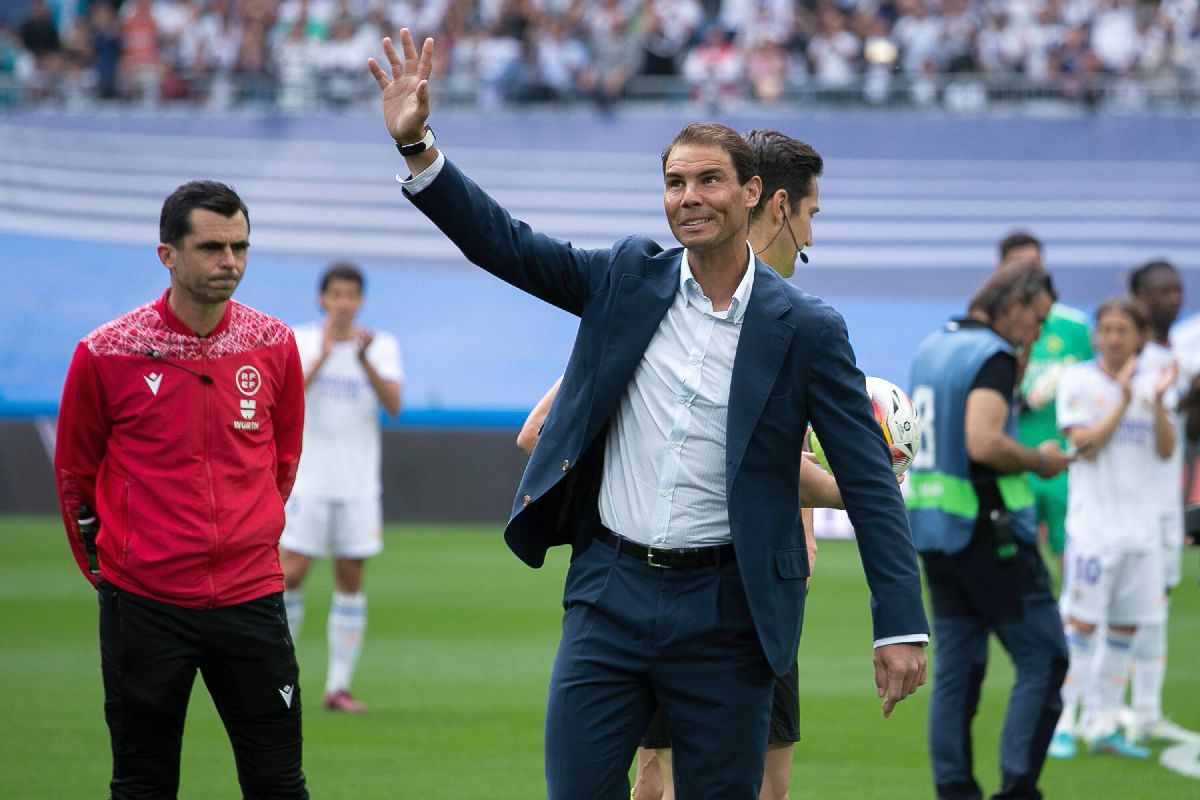 Regii Spaniei » Rafael Nadal a făcut spectacol pe „Bernabeu”, în ziua în care Real Madrid a câștigat titlul în La Liga