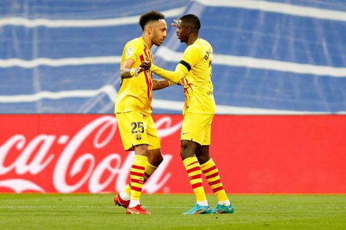 Ousmane Dembele și Pierre-Emerick Aubameyang, Foto: Imago