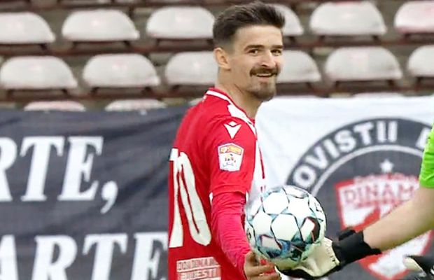 Vlad Morar „a cedat” un gol după Dinamo - Clinceni: „Nu e hattrick”