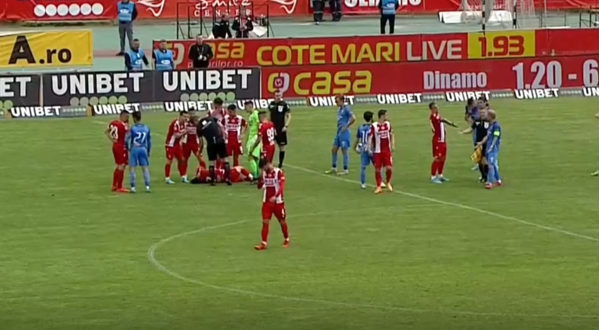 Scandal în Dinamo - Academica Clinceni