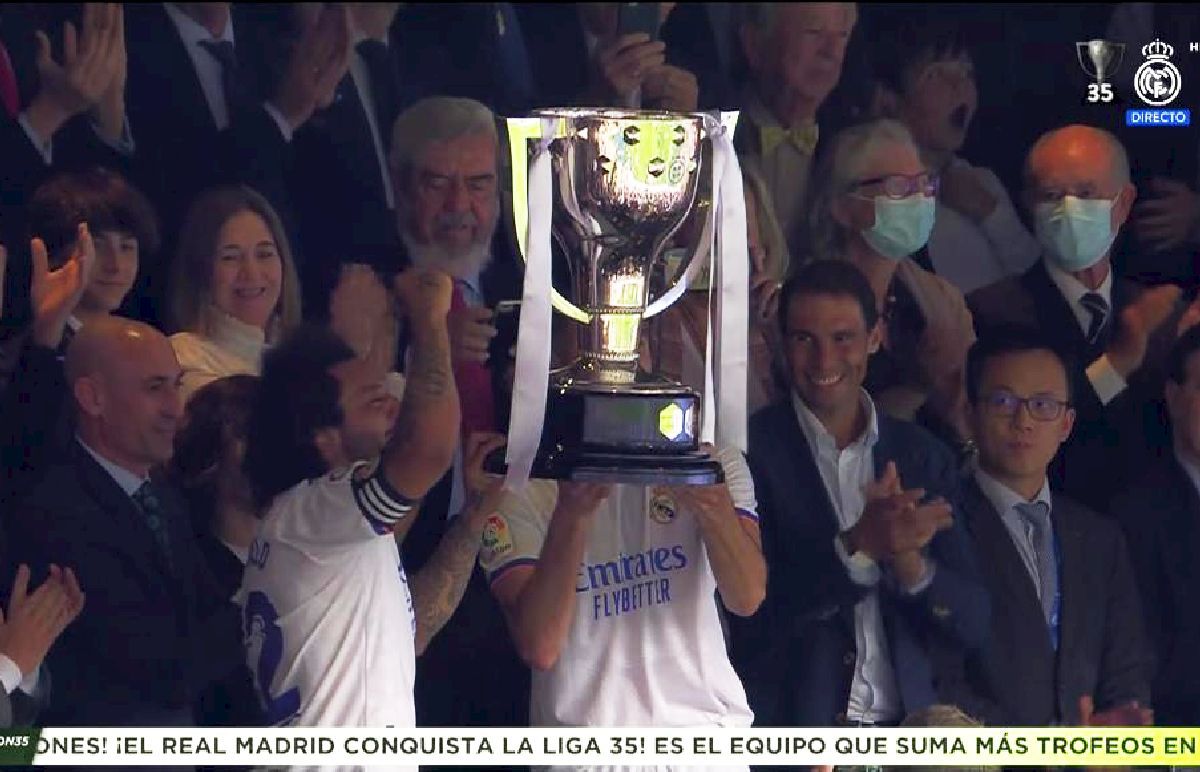 Rafael Nadal a făcut spectacol pe „Bernabeu”, în ziua în care Real Madrid a câștigat titlul în La Liga