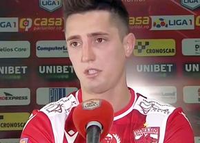 Steliano Filip, satisfăcut după faza care a rupt echilibrul în Dinamo - Clinceni: „Că m-a lovit încet sau tare, am obținut ce trebuia”