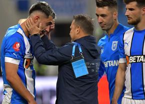 Imagini surprinse după fluierul final: primul om din staff-ul FCSB care a mers să-l consoleze pe Andrei Ivan + sărbătoarea în toată regula în tabăra roș-albastră