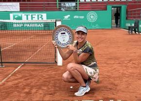Un titlu încurajator! » Irina Bara a câștigat trofeul de la Istanbul, turneu cu premii de 60.000 de dolari