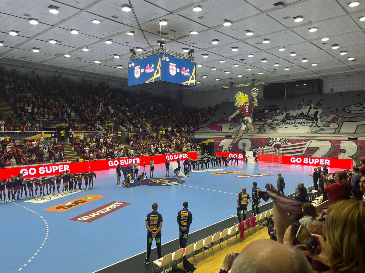 Rapid - Vipers 25-31. Legendara Katrine Lunde, uimită la Polivalentă: „Mi-au plăcut la nebunie, sunt geloasă!”