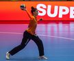 Diana Ciucă în Rapid - Vipers, meciul tur din sferturile Ligii Campionilor la handbal feminin (foto: Raed Krishan/GSP)