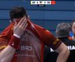 Țărâță, eliminat în Ucraina - România la handbal masculin / FOTO: Capturi @Pro Arena