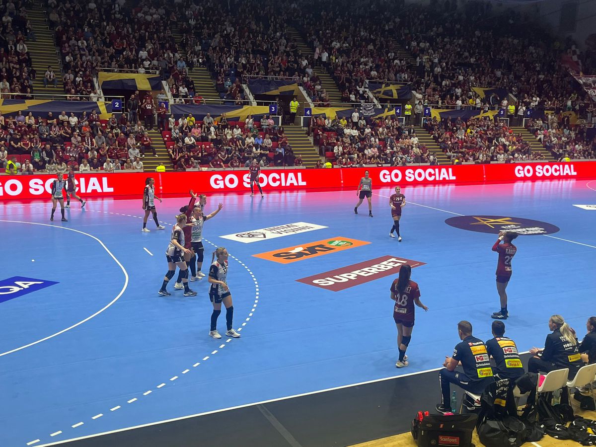 Rapid - Vipers, meciul tur din sferturile Ligii Campionilor la handbal feminin