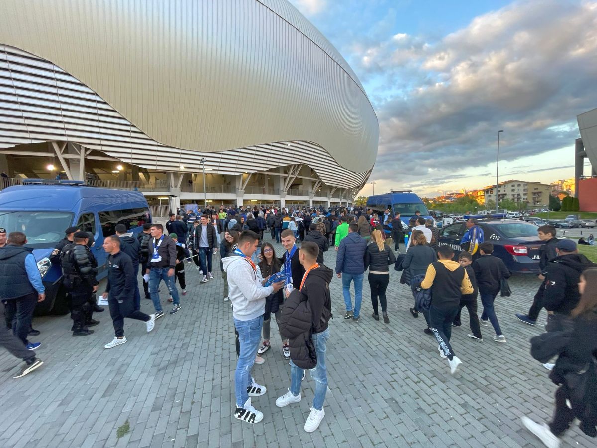 Numărul oficial de spectatori prezenți la Universitatea Craiova - FCSB + locul ocupat în clasamentul asistențelor din acest sezon