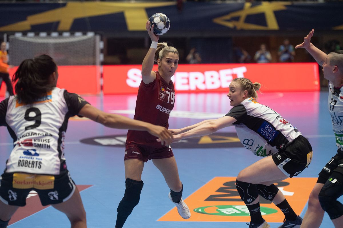 Rapid - Vipers, meciul tur din sferturile Ligii Campionilor la handbal feminin