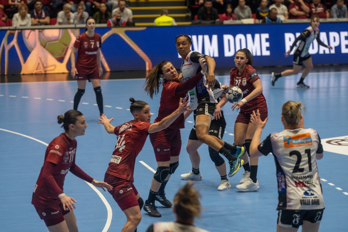 Rapid - Vipers, meciul tur din sferturile Ligii Campionilor la handbal feminin