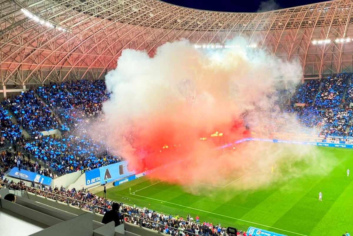 30.000 de oameni pentru o scenografie desprinsă din istoria Craiovei Maxima, la meciul cu FCSB