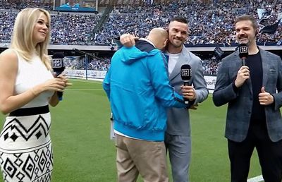 A izbucnit în lacrimi în fața Dilettei Leotta: „Scuzați-mă, sunt niște emoții pe care nu pot să le descriu”