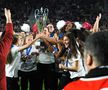 Promovate matematic în Liga 2, jucătoarele celor de la Rapid au fost premiate FOTO Ionuț Iordache (GSP)