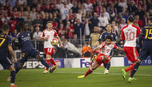 Gnabry trimite o „torpilă” în Bayern - Real 2-2 / Foto: Imago