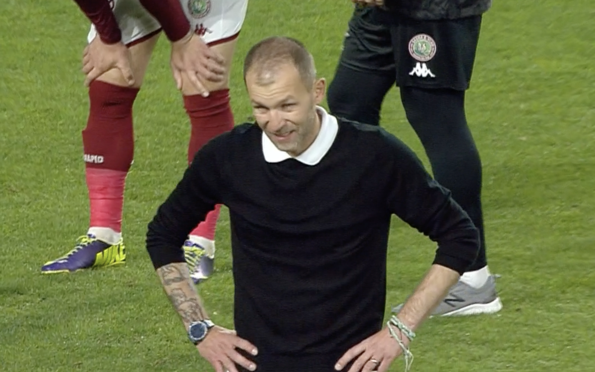 Cristi Săpunaru l-a ignorat pe Bogdan Lobonț după Rapid - CSU Craiova