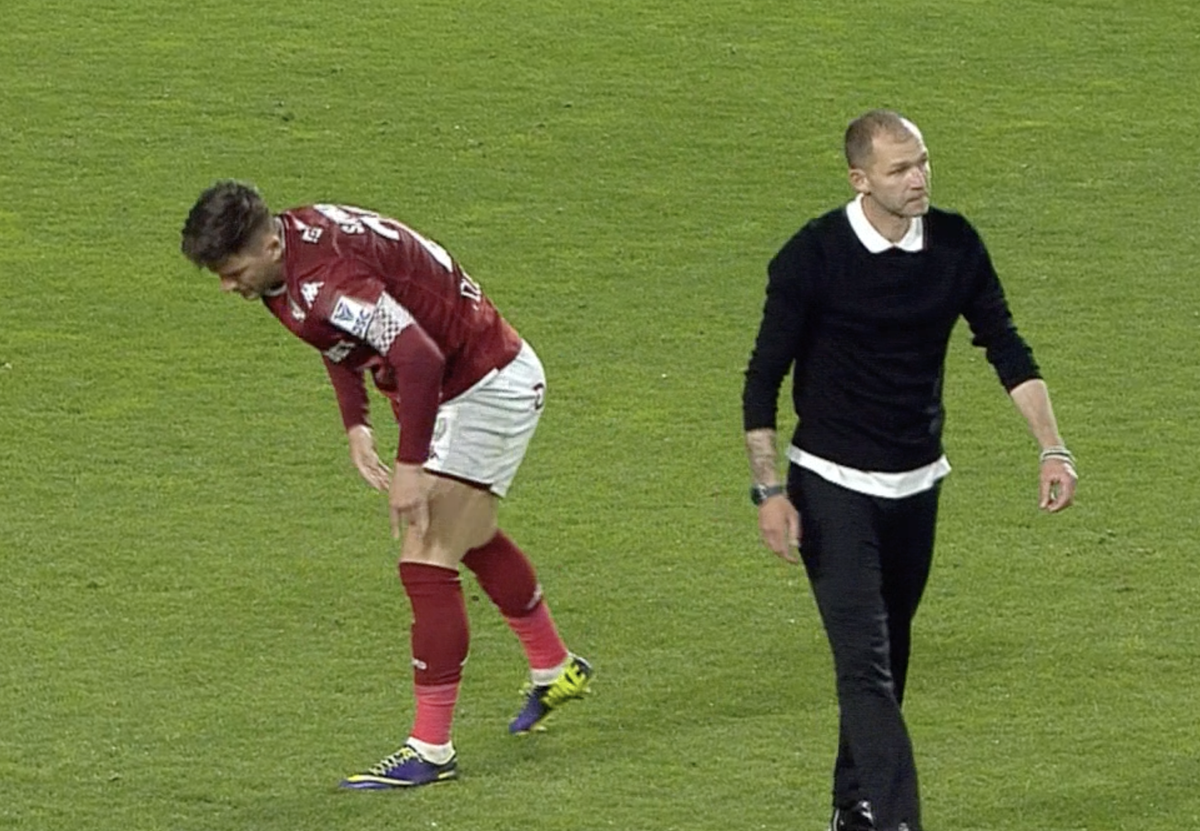 Cristi Săpunaru l-a ignorat pe Bogdan Lobonț după Rapid - CSU Craiova