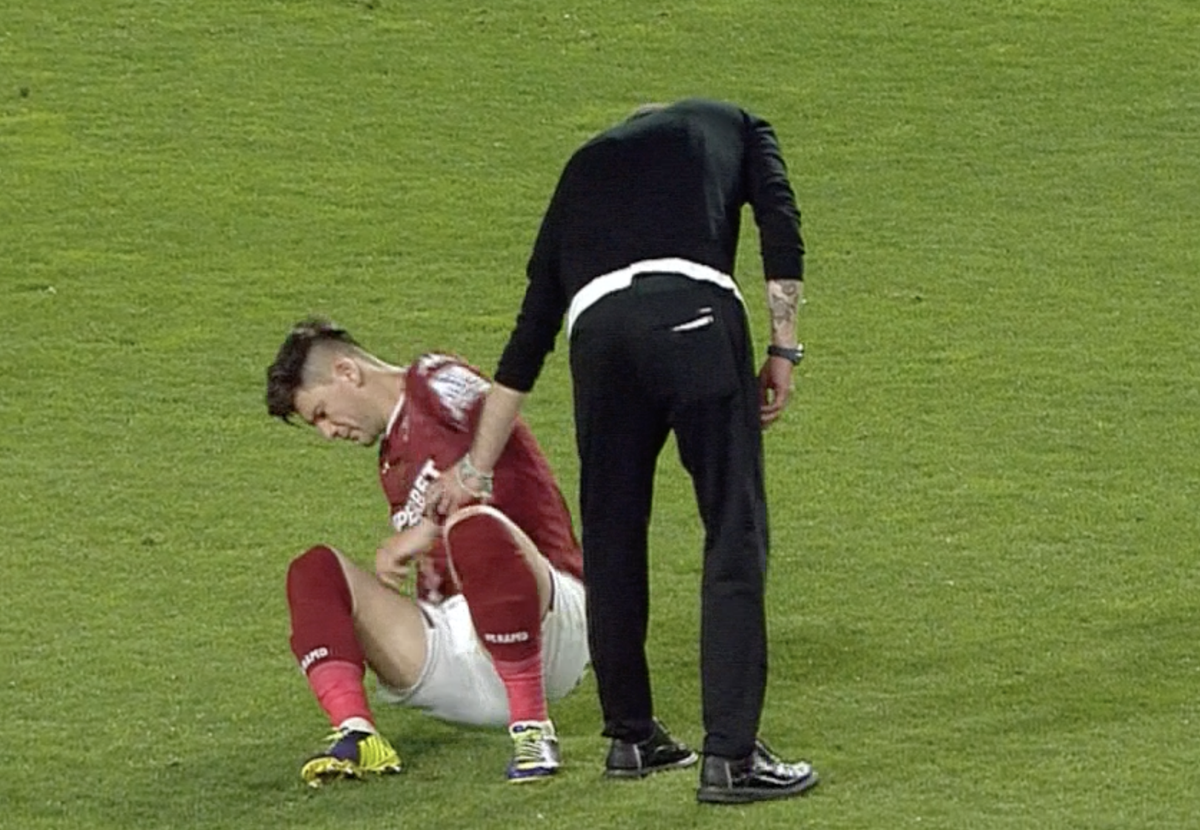 Cristi Săpunaru l-a ignorat pe Bogdan Lobonț după Rapid - CSU Craiova