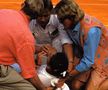 Momentul înspăimântător din 1993, cu Monica Seles întinsă pe teren / Sursă foto: Imago Images