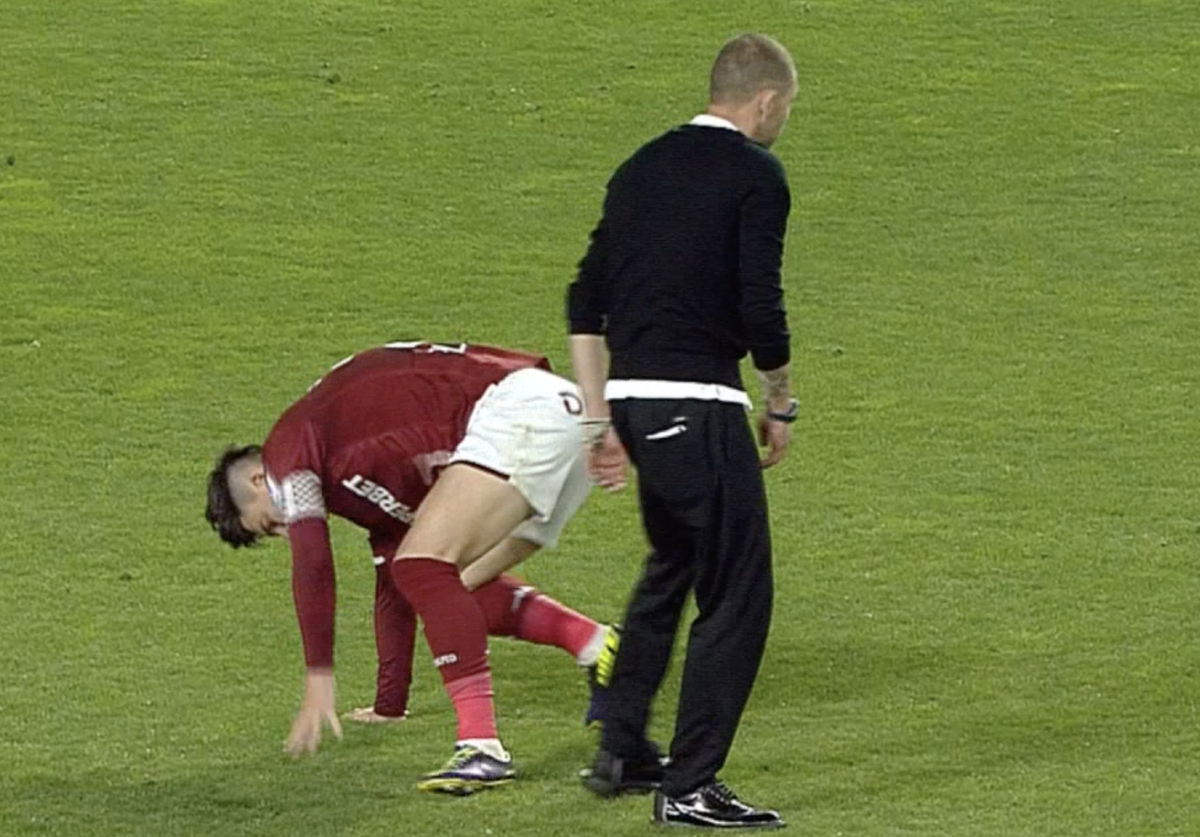 Cristi Săpunaru l-a ignorat pe Bogdan Lobonț după Rapid - CSU Craiova